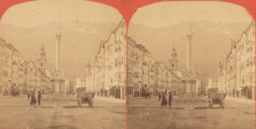 [Group of 5 Stereograph Views of Austria], 1870s-1910s.
