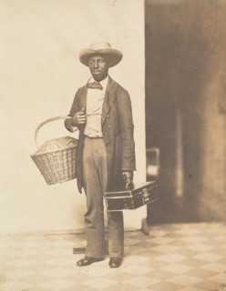 Sam (Campus Vendor, from a Yale Class Abum), ca. 1858.