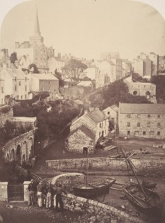 Part of Tenby Town and Harbour, 1853.