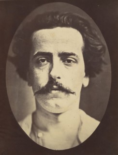 Figure 4: The face in repose of a young man , 1854-56, printed 1862.