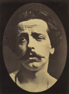 Figure 24: Extreme pain to the point of exhaustion, the head of Christ and memory of love or ecstatic gaze. , 1854-56, printed 1862.