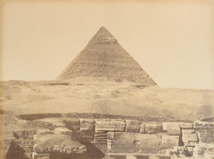 Pyramides de Gizèh, 1865-69.
