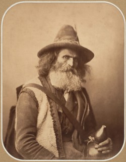 [An Italian Street Musician], ca. 1856.