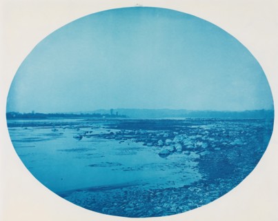 No. 21. Rocks and Dam below Frenchman's Bar (Low Water), 1889.