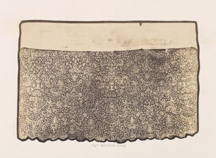 Aube en Dentelle, Appartenant au Couvent de la Visitation, 1857.