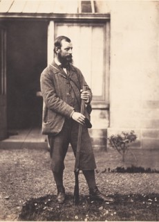 Portrait of Man in Hunting Garb, ca. 1856-59.
