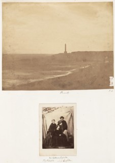 Biaritz; Sir Baldwin Leighton, Miss M. Leighton, Miss Leighton, 1853-56.