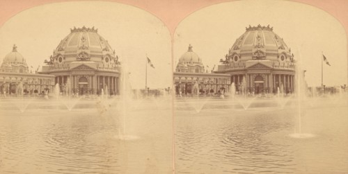 Group of 3 Stereograph Views of the 1901 Pan American Exposition, Buffalo, New York, 1850s-1910s.