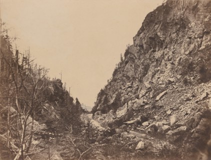 Head of the White Mountain Notch, Crawford House, 1854.