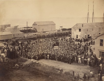 National Congregational Council at Plymouth Rock, June 22, 1865.