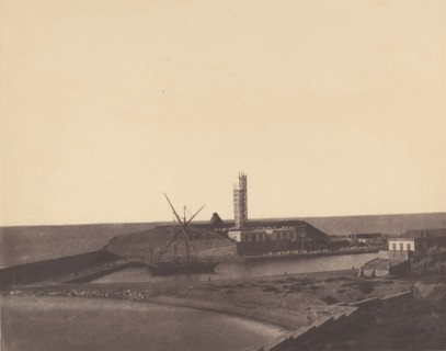 Boat in Harbor, Algeria, 1853-54.