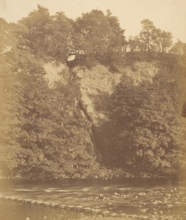 Bolton Priory. The Stepping Stones, 1850s.