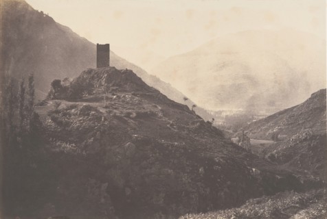 Vue de la Vallée de Luchon prise de la tour de Castelvieilh, 1853.
