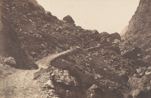 Sentier du chaos, St-Sauveur, 1853.