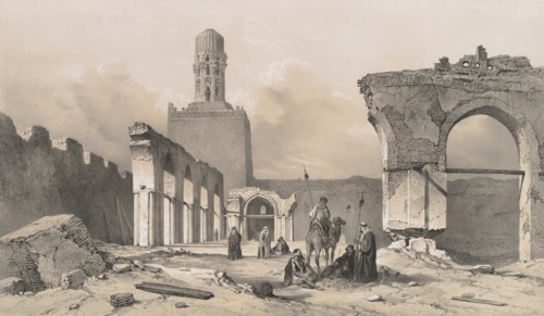 14. Mosquée el Hakem, au Kaire, 1843.