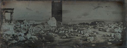 Ruins and Foreground, Acropolis, Athens, 1842.