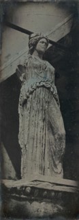 Caryatid, Erechtheion, Athens, 1842.