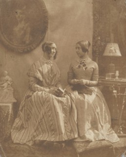 [The Artist's Wife and Daughter], 1846-49.