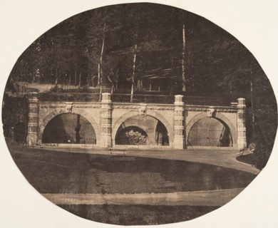 [The Bear Enclave, Zoological Gardens, Brussels], 1854-56.