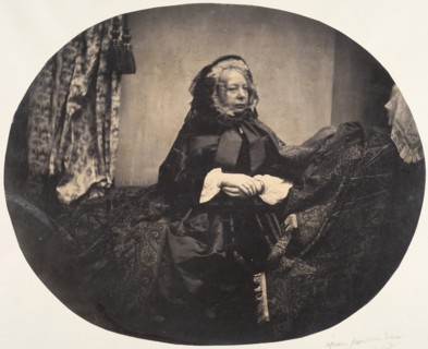 [Elderly Lady Sitting], 1854-56.