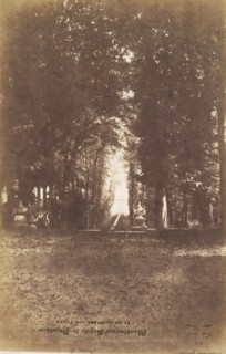 [Gardens of the Chàteau de Saint-Cloud], ca. 1853.