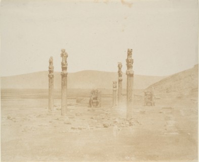Ruine sulla prima terrazza, Persepolis, 1858.