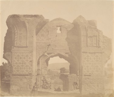 [Blue Mosque of TABRIZ, 1465.], 1840s-60s.