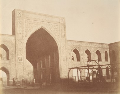 [Court of the mosque Gawhar Shad, MESHED, 1418 (?)], 1840s-60s.