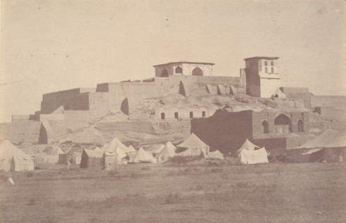 [A Persian Citadel in the Environs of Sultaniye], 1840s-60s.