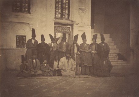 [In the Mosque of the Damegan/The Eunuchs], 1850s.