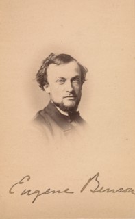 Eugene Benson, 1860s.