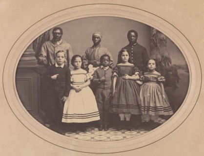 Emancipated Slaves Brought from Louisiana by Colonel George H. Banks, December 1863.