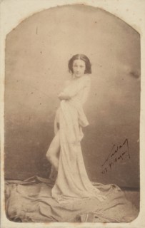 [Draped Standing Nude], 1856-59.