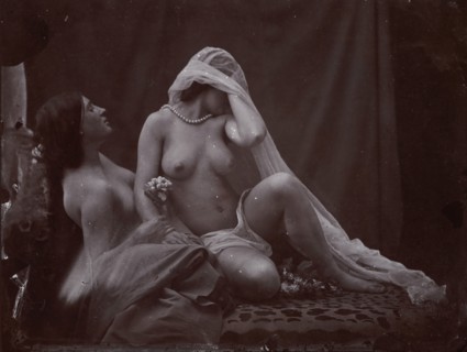 [Study for "Two Ways of Life"], ca. 1857, printed 1987.