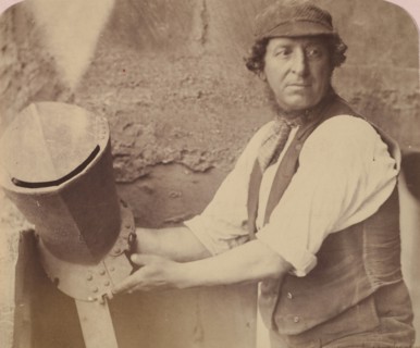 [Man with Helmet], 1858.