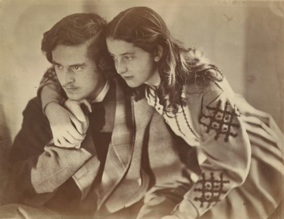 Mary Constable and Her Brother, 1866.