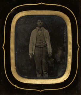Man with Bucket and Paint Brush, late 1850s-60s.