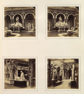 [Tomb of Lorenzo de Medici; Tomb of Giuliano de Medici; Court of Christian Monuments; German Medieval Vestibule], ca. 1859.