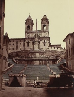 [Spanish Steps, Rome], ca. 1855.