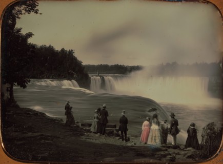 The Niagara Falls, ca. 1850.