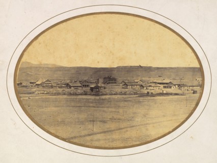 Fort Laramie, Wyoming, ca. 1866.