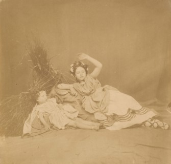 Royal Children in Tableau of the Seasons, 1854.