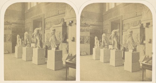 The Lycian Saloon, British Museum, 1850s.