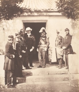 Group at Head Quarters, 1855.