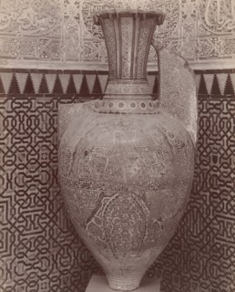 [Moorish Vase, Granada], 1880s-90s.