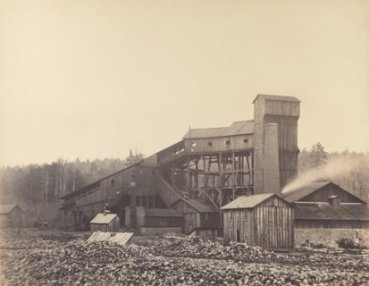 Gibson's Breaker, Rushdale, Pennsylvania, 1860s.