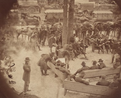 General Grant's Council of War, Massaponax Church, Virginia, May 21, 1864.