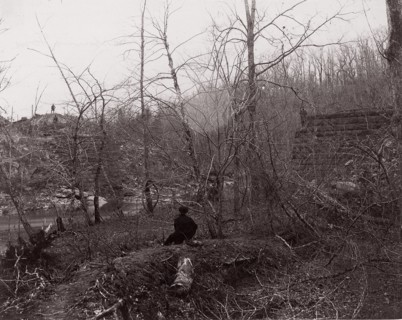 Bull Run. Blackburn's Ford, ca. 1862. Formerly attributed to Mathew B. Brady.