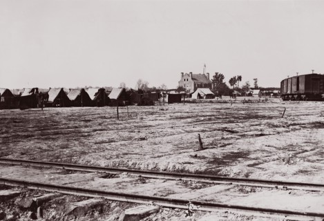 Warren Station, Virginia, 1861-65. Formerly attributed to Mathew B. Brady.