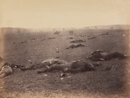 A Harvest of Death, Gettysburg, Pennsylvania, July 1863.